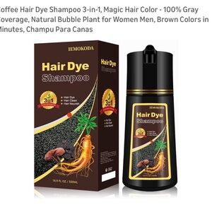 IEMOKODA Hair Dye Shampoo - Coffee